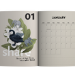 Load image into Gallery viewer, 2024 Notebook Planner A5 Evergreen Heron