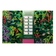 Load image into Gallery viewer, 2024 Monthly Deskpad Planner The Flora & Fauna of the Philippines 11" x 17"