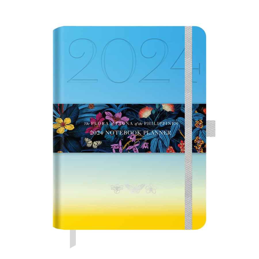 2024 Notebook Planner A5 The Flora & Fauna of the Philippines Bukang Liwayway