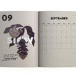 Load image into Gallery viewer, 2024 Notebook Planner A5 Evergreen Heron