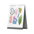 Load image into Gallery viewer, 2025 Desk Calendar Wonky Shapes Inner Worlds 6" x 8"