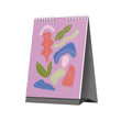 Load image into Gallery viewer, 2025 Desk Calendar Wonky Shapes Inner Worlds 6" x 8"