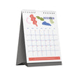 Load image into Gallery viewer, 2025 Desk Calendar Wonky Shapes Inner Worlds 6" x 8"