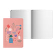 Load image into Gallery viewer, 2025 Pocket Notebook Set Wonky Shapes Inner Worlds 3.5"x5.25"