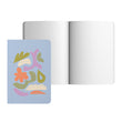 Load image into Gallery viewer, 2025 Pocket Notebook Set Wonky Shapes Inner Worlds 3.5"x5.25"