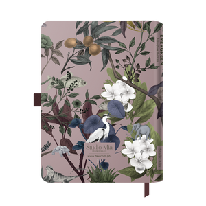 2024 Notebook Planner A5 Evergreen Rose