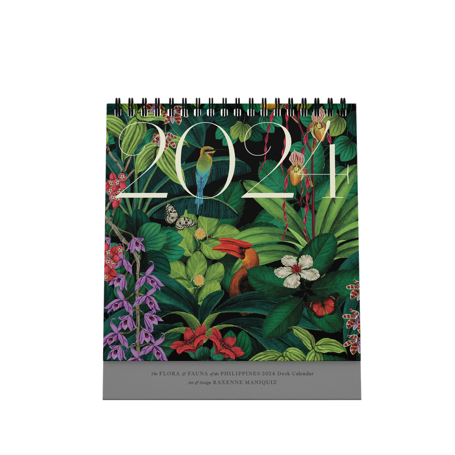 2024 Desk Calendar The Flora & Fauna of the Philippines 7" x 7"