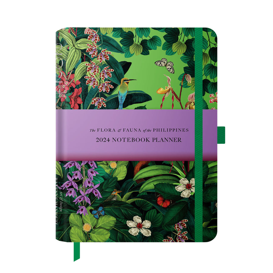2024 Notebook Planner A5 The Flora & Fauna of the Philippines Umaga