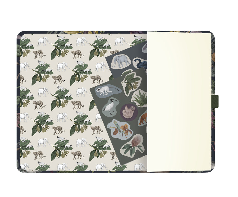 2024 Notebook Planner A5 Evergreen Ibis