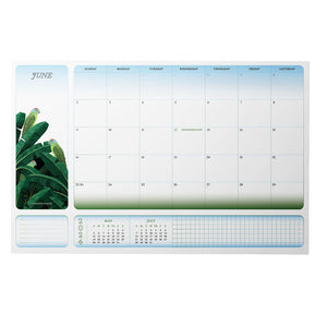 2024 Monthly Deskpad Planner The Flora & Fauna of the Philippines 11" x 17"