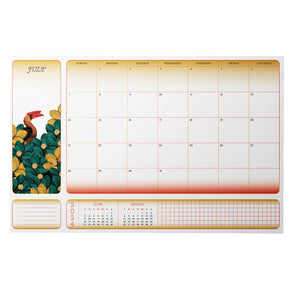 2024 Monthly Deskpad Planner The Flora & Fauna of the Philippines 11" x 17"