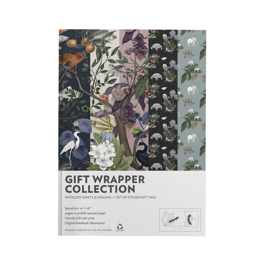 2024 Gift Wrapper Book Evergreen 10" x 14"