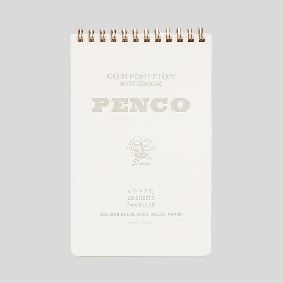 Penco Coil Note Pad Medium 138g 121x190x13mm