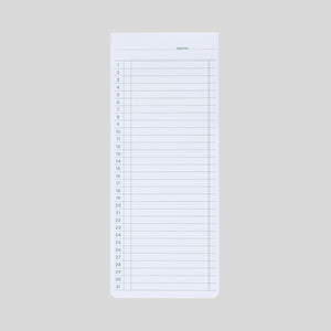 Penco Sticky Memo Pad Monthly