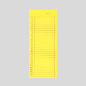 Penco Sticky Memo Pad Monthly