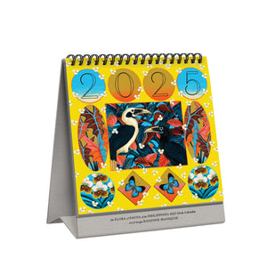 2025 Desk Calendar The Flora & Fauna of the Philippines 7" x 7"