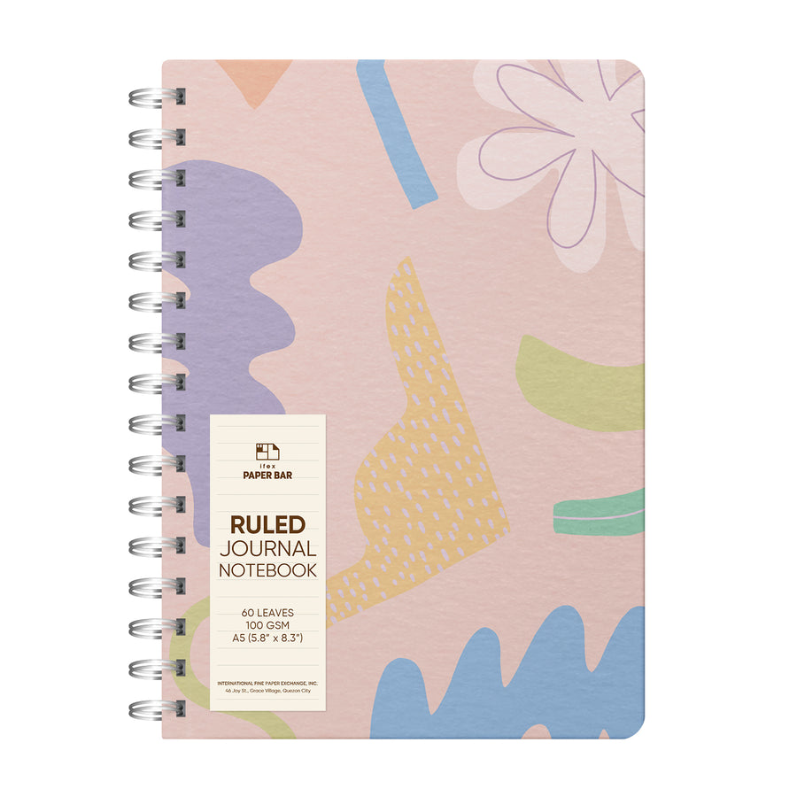 2025 Ltd Ed Paper Bar NB A5 Wonky Shapes Inner Worlds