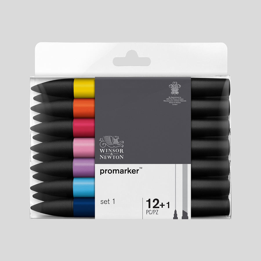 Winsor & Newton Promarker Set 1 12+1 PC