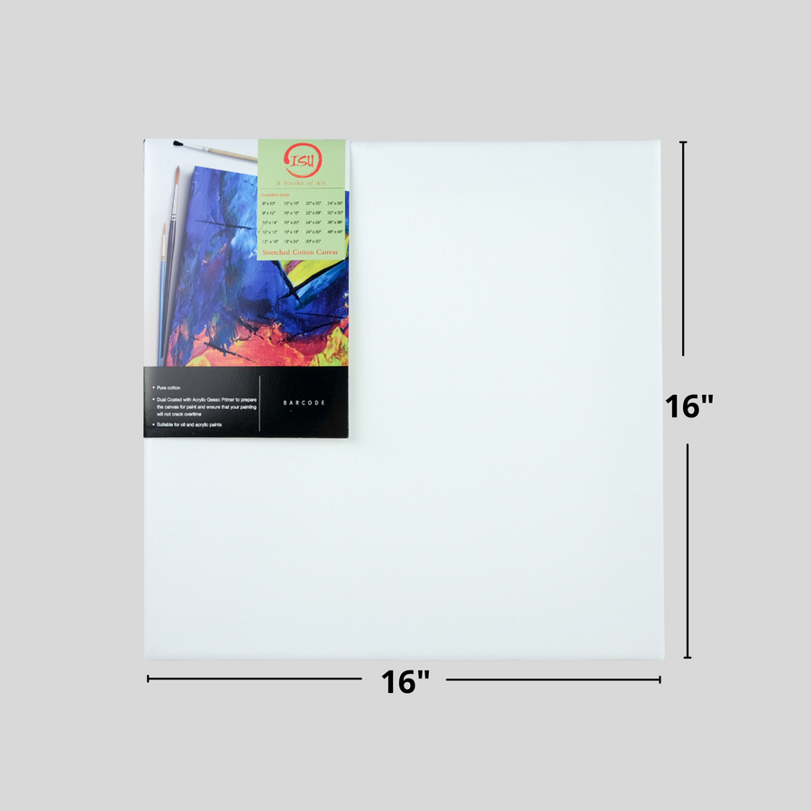 ISU Square Canvas Board Cotton