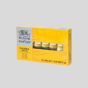 Winsor & Newton Galeria Acrylic Color 6 x 60 Basic Tube Set