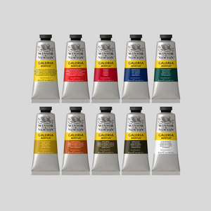 Winsor & Newton Galeria Acrylic Color 10 x 60ml Tube Set