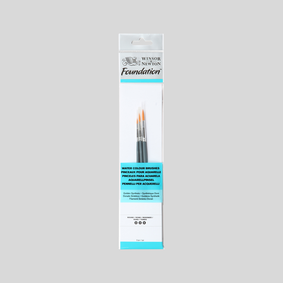 Winsor & Newton Water Colour Foundation Brush Pack