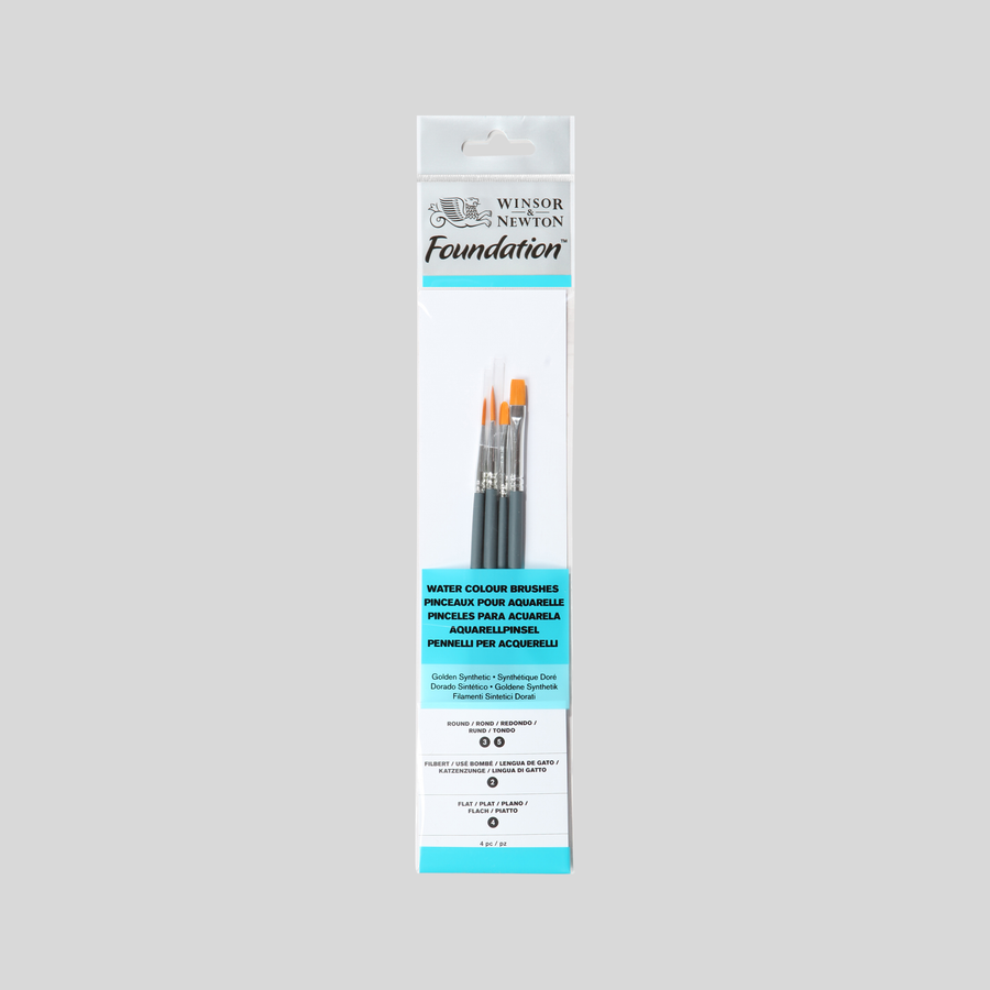 Winsor & Newton Water Colour Foundation Brush Pack