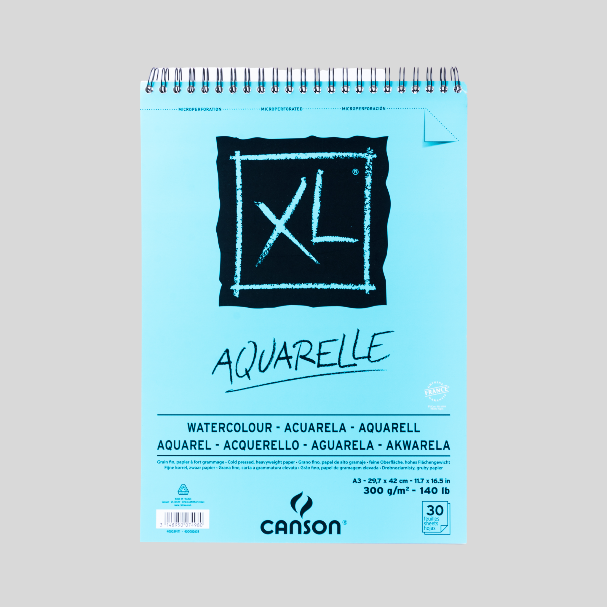 Review: Canson XL Watercolor Paper (300gsm) 