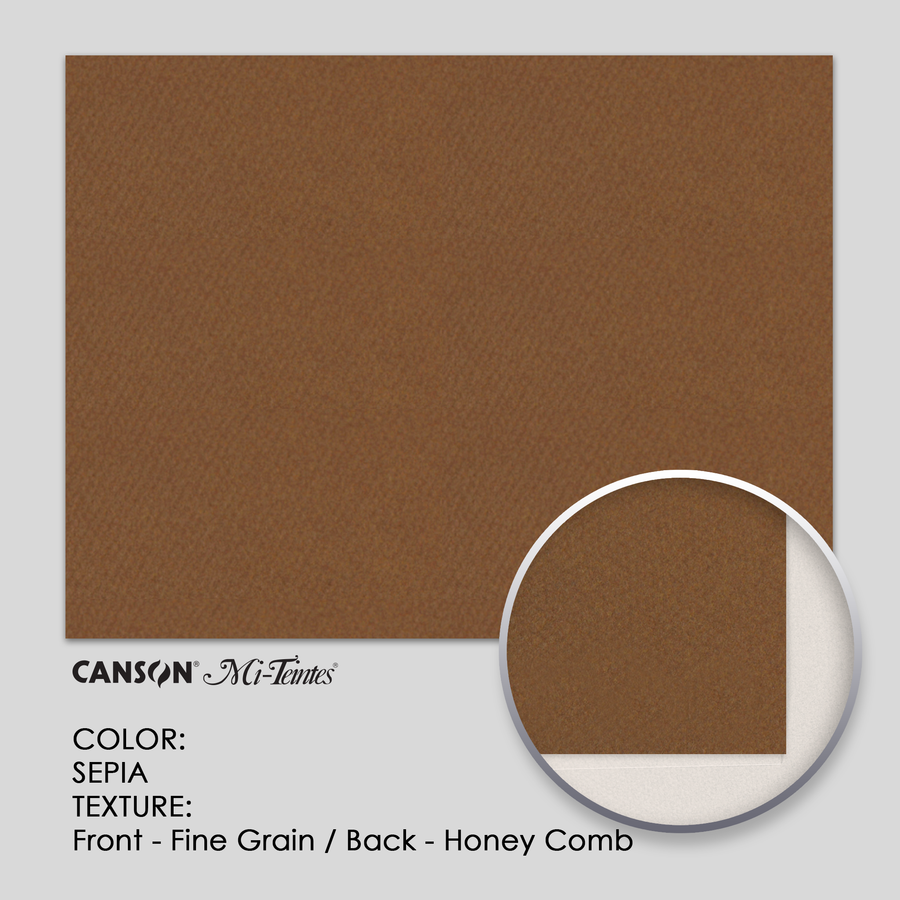 Canson Mi-Teintes 160g 19-5/8` x 25-5/8` - 3 Sheets