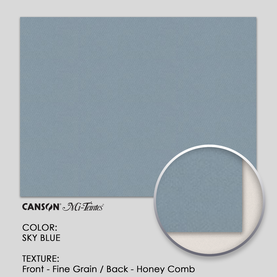 Canson Mi-Teintes 160g 19-5/8` x 25-5/8` - 3 Sheets