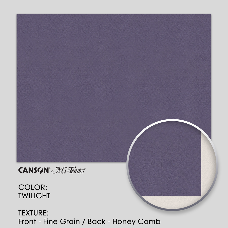 Canson Mi-Teintes 160g 19-5/8` x 25-5/8` - 3 Sheets