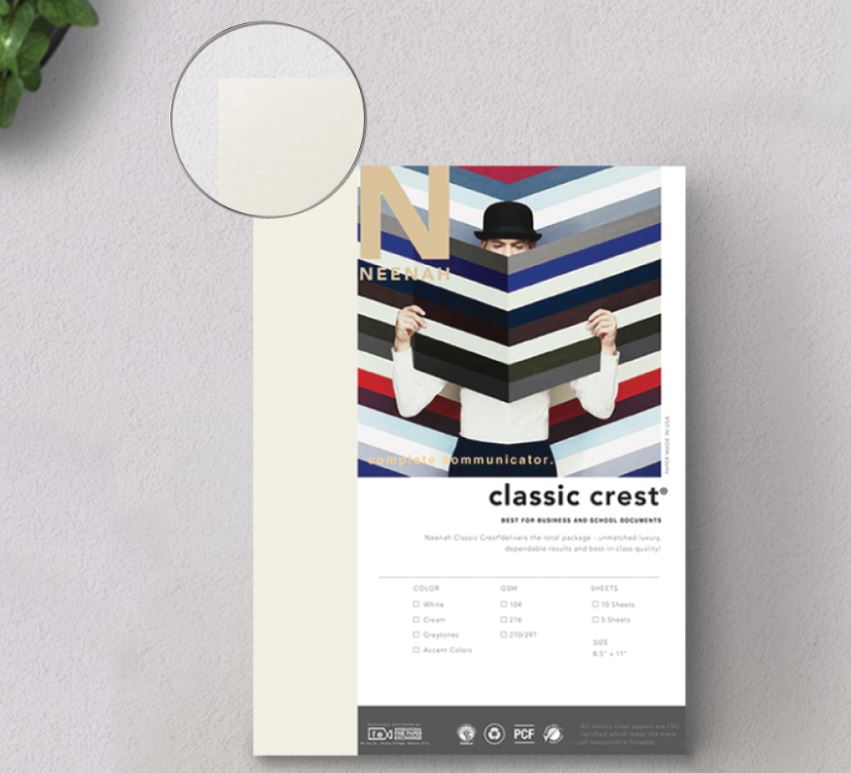 Neenah Classic Crest® Repack 8.5" x 11"