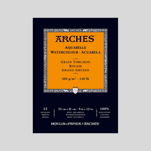 Arches Block Pad 300g 9'' x 12'' (20 sheets)