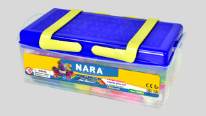 Nara Modelling Clay; 8 Normal Colors; 8 Round Sticks 430g