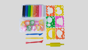 Nara Modelling Clay; 8 Normal Colors; 8 Round Sticks 430g