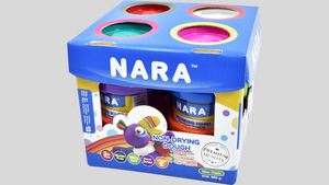 Nara Non-Drying Dough; 12 colors, 12 tubs (40g each) 480g