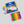 Load image into Gallery viewer, Nara Non-Drying Dough; 6 neon colors, 6 round sticks 135g
