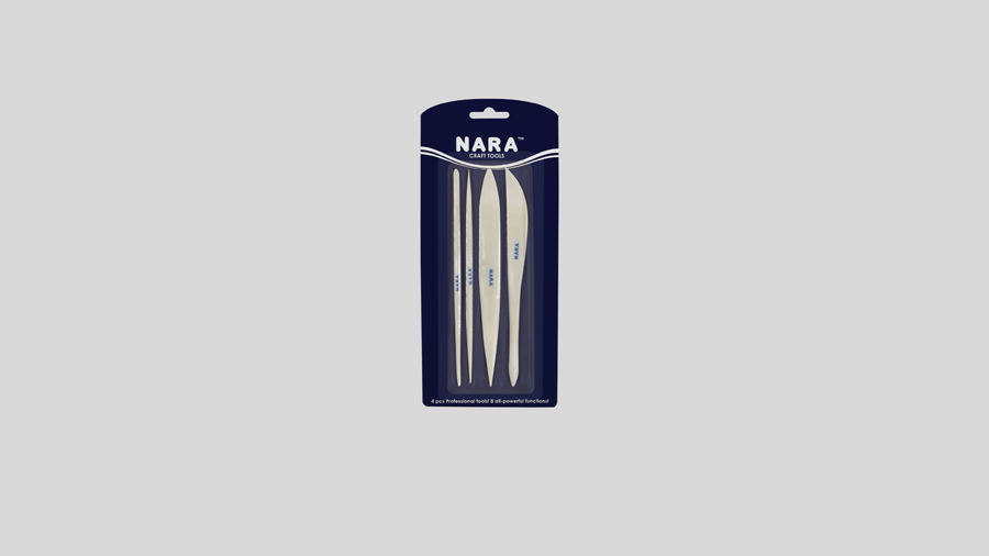 Nara Tools 4 pcs plstc craft blister pack