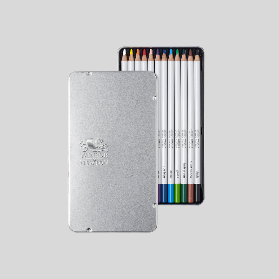 Winsor & Newton Precision Pencil Coloured Tin Set