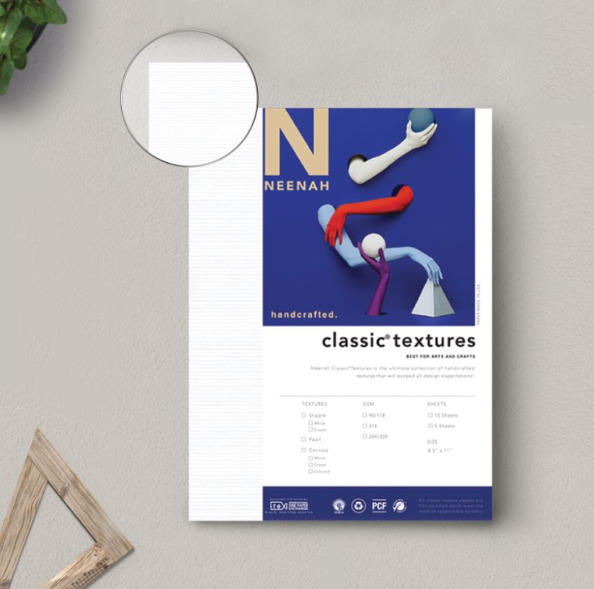 Neenah Classic Textures Canvas® Repack 8.5" x 11"