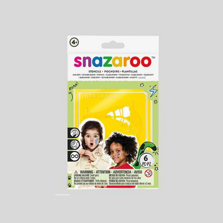 Snazaroo Face Paint Stencils 6's