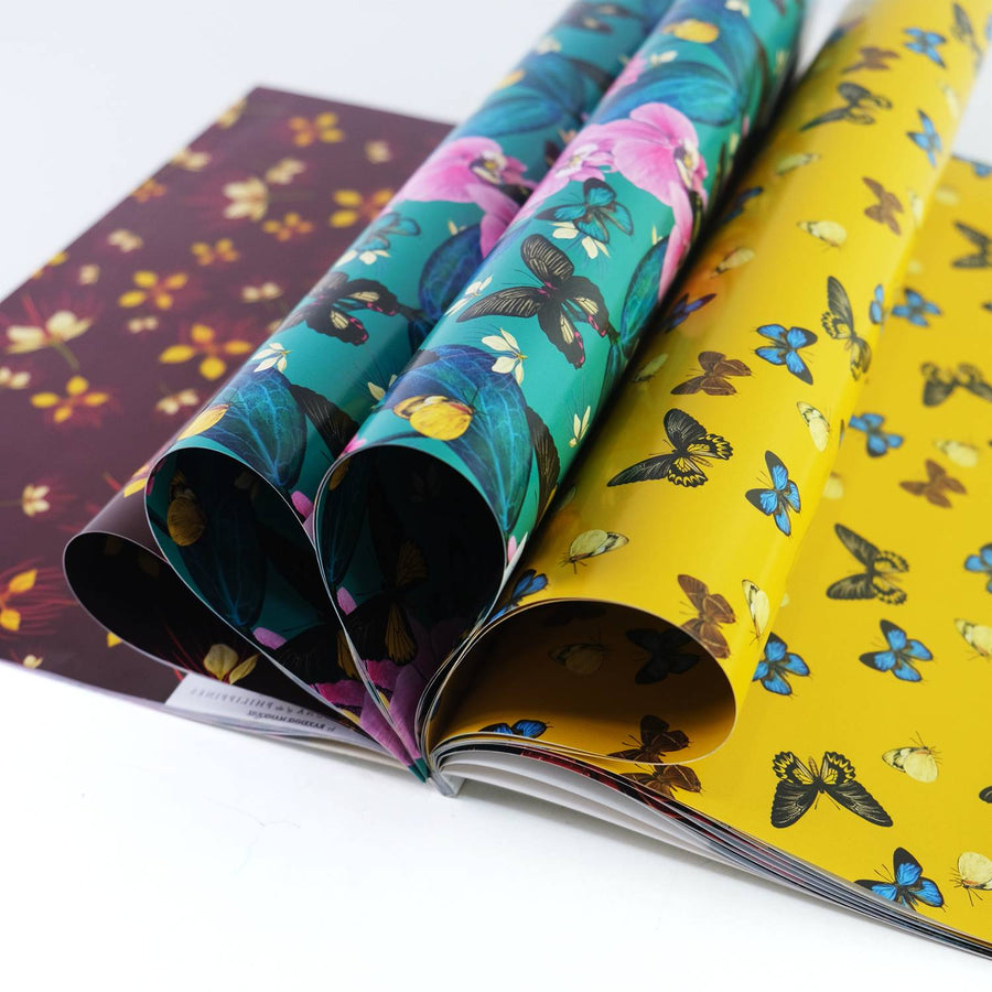 The Flora and Fauna of the Philippines Gift Wrapper Book 10" x 14"